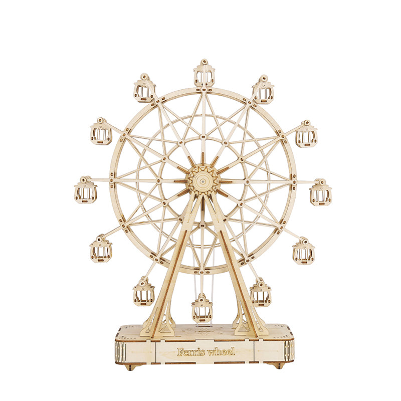 Ferris Wheel 3D Wooden Puzzle Music Box TGN01