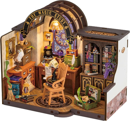 Rolife The Magic Study DIY Miniature House DG166