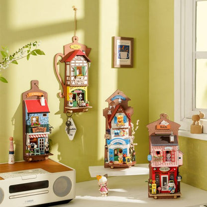 DIY Wall Hanging Miniature House Kit