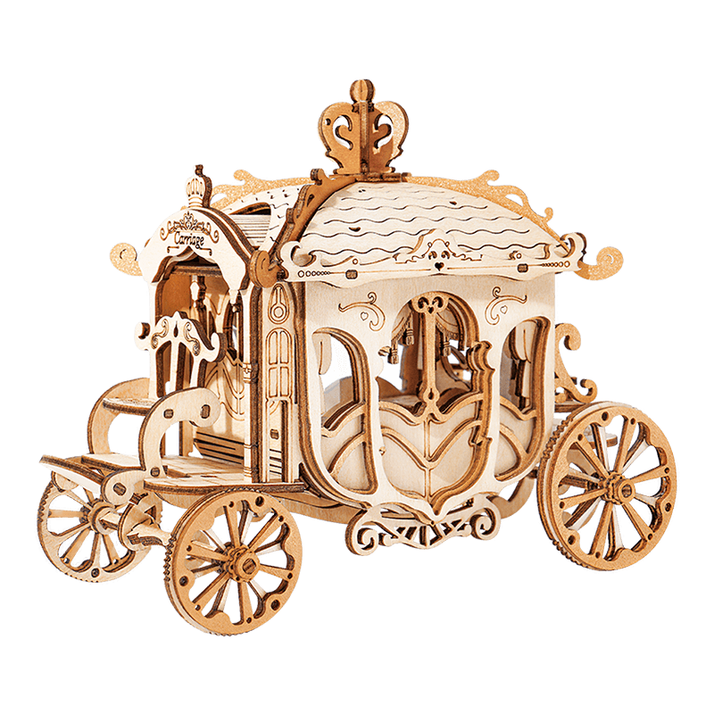 Classic Carriage 3D Wooden Puzzle