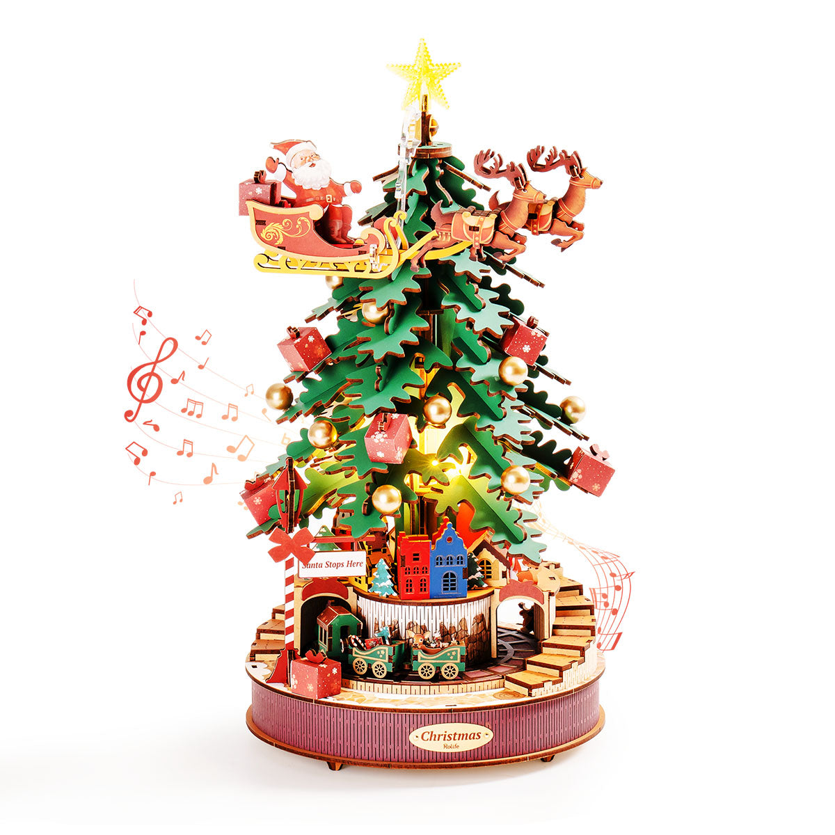 Rolife Christmas Melody Tree Music Dreamer AMS01