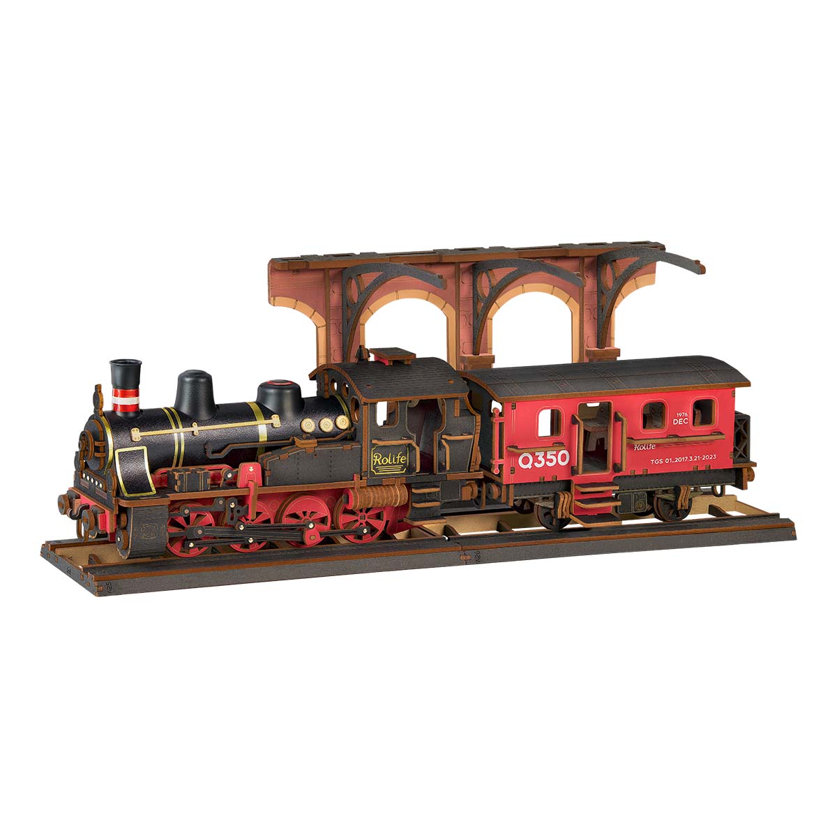 Rolife Steam Journey 3D Wooden Puzzle TGS01