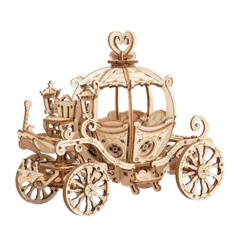 Rolife Pumpkin Carriage 3D Wooden Puzzle Rolife TG302