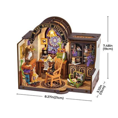 Rolife The Magic Study DIY Miniature House DG166