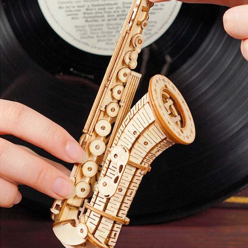 Saxophone 3D Wooden Puzzle