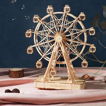 Ferris Wheel 3D Wooden Puzzle Music Box