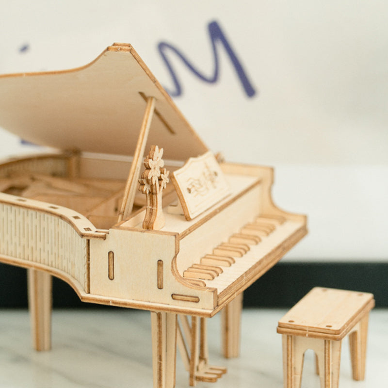 Grand Piano 3D Wooden Puzzle