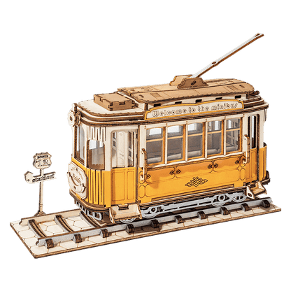 Tramcar 3D Wooden Puzzle Rolife TG505