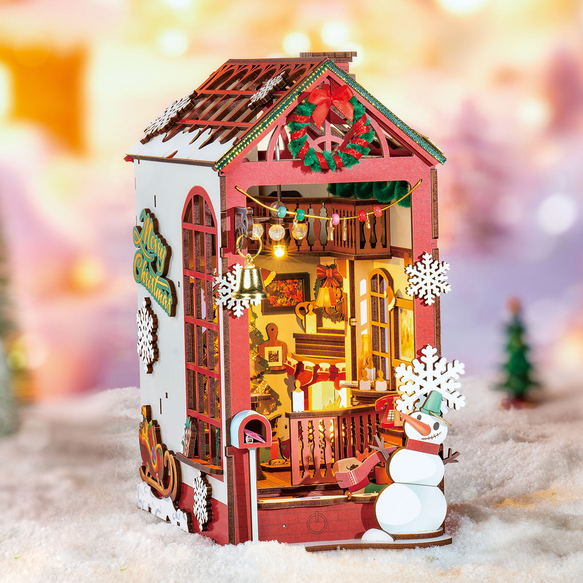 Rolife Christmas Indoor Scene DIY Book Nook TGC07