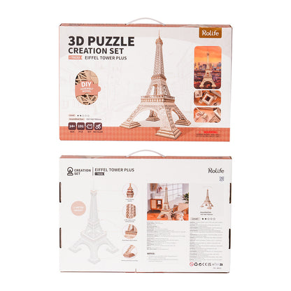 Rolife Eiffel Tower Plus 3D Wooden Puzzle TGC02