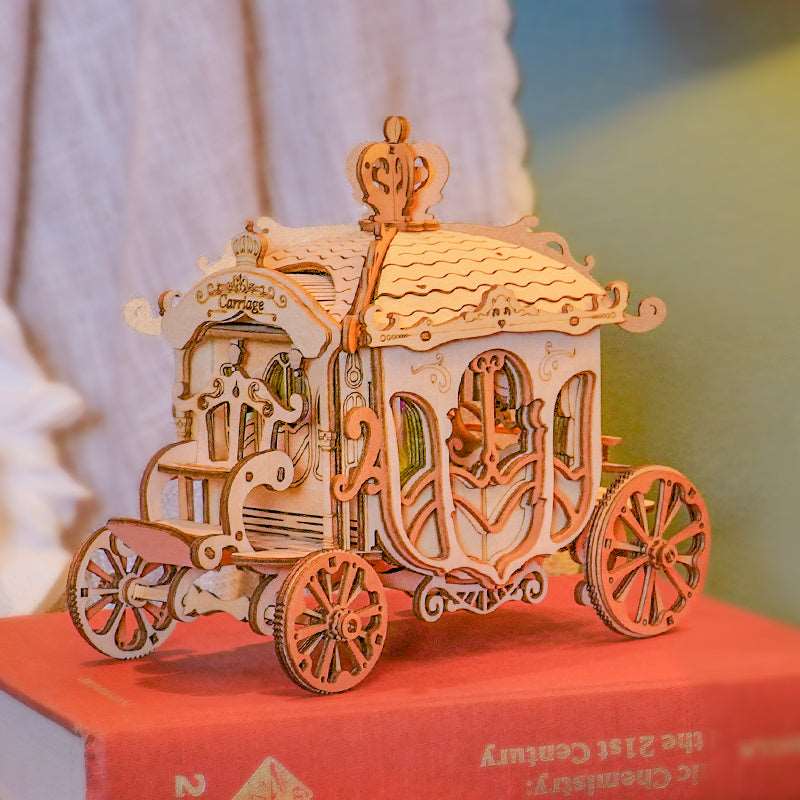 Classic Carriage 3D Wooden Puzzle Rolife