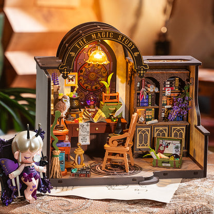 Rolife The Magic Study DIY Miniature House DG166