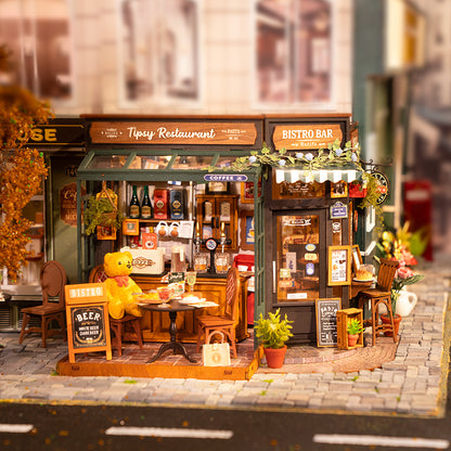 ROLIFE Tipsy Restaurant DIY Miniature Kit DG167