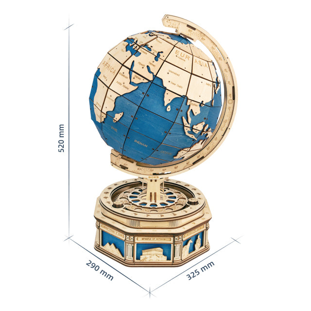 The Globe Model 3D Wooden Puzzle