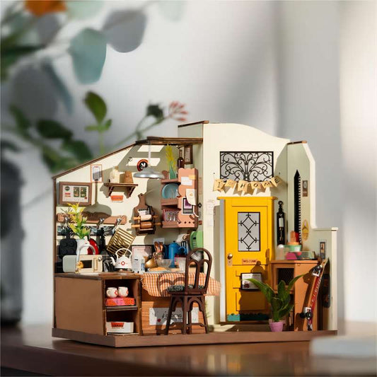 Cozy Kitchen DIY Miniature House Kit DG159