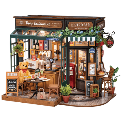 ROLIFE Tipsy Restaurant DIY Miniature Kit DG167