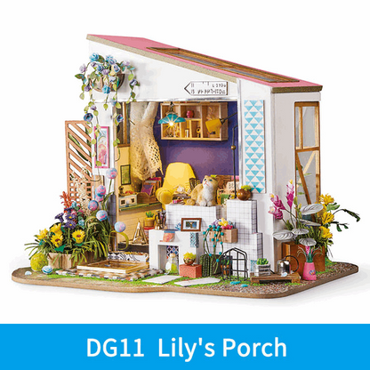 DIY Wooden Miniature Dollhouses