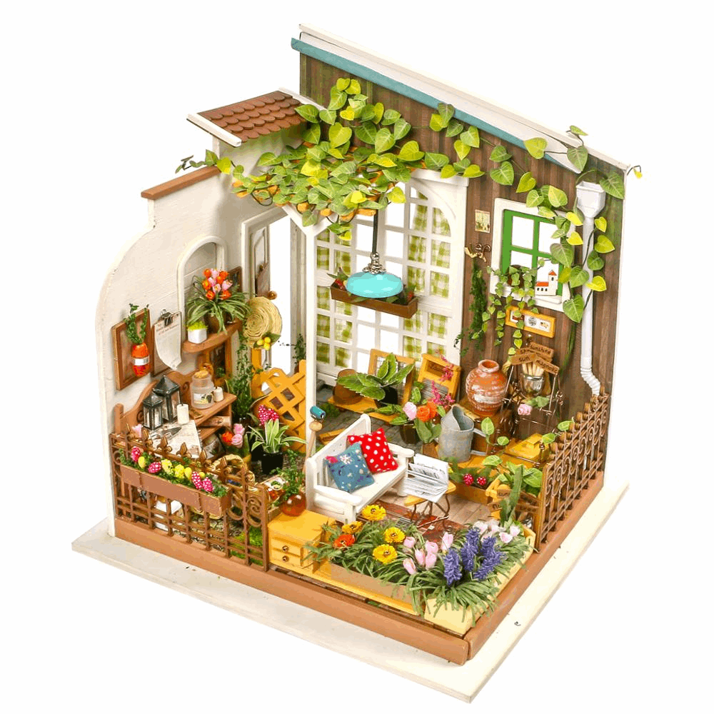 DIY Wooden Miniature Dollhouses