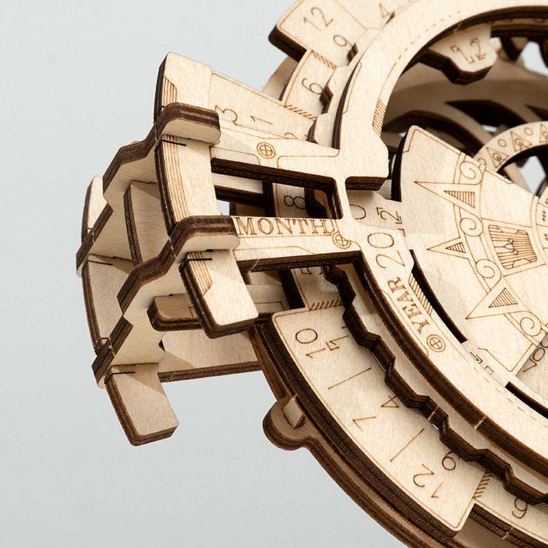 Perpetual Calendar 3D Wooden Puzzle