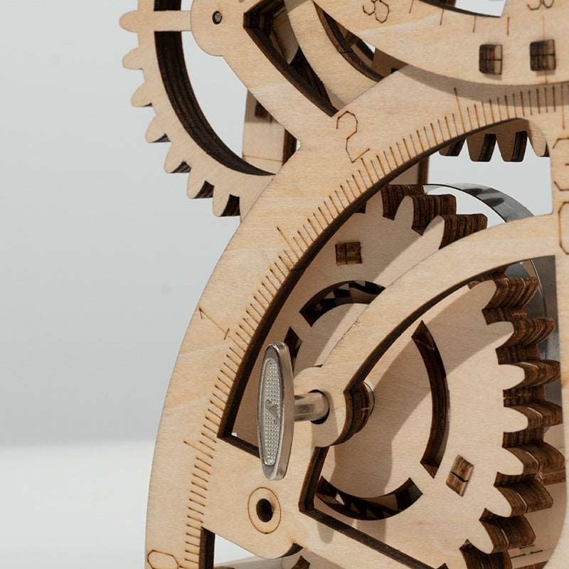 Pendulum Clock Mechanical Gears 3D Wooden Puzzle