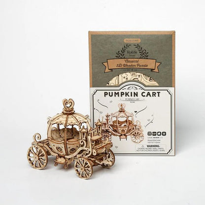 Rolife Pumpkin Carriage 3D Wooden Puzzle