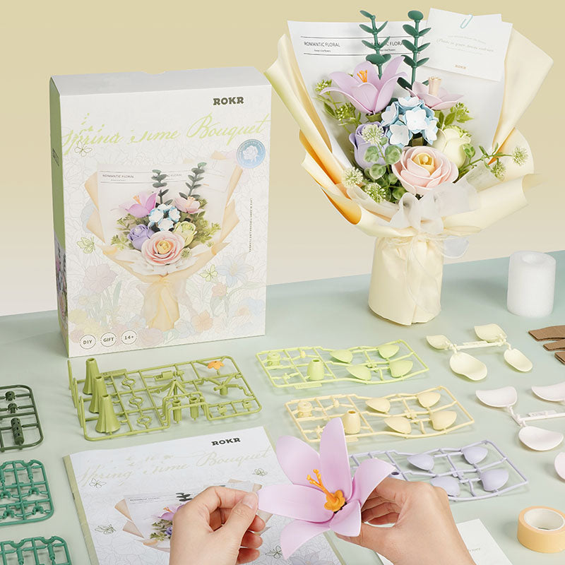 ROKR Spring Time Bouquet DIY 3D Puzzle AF01J