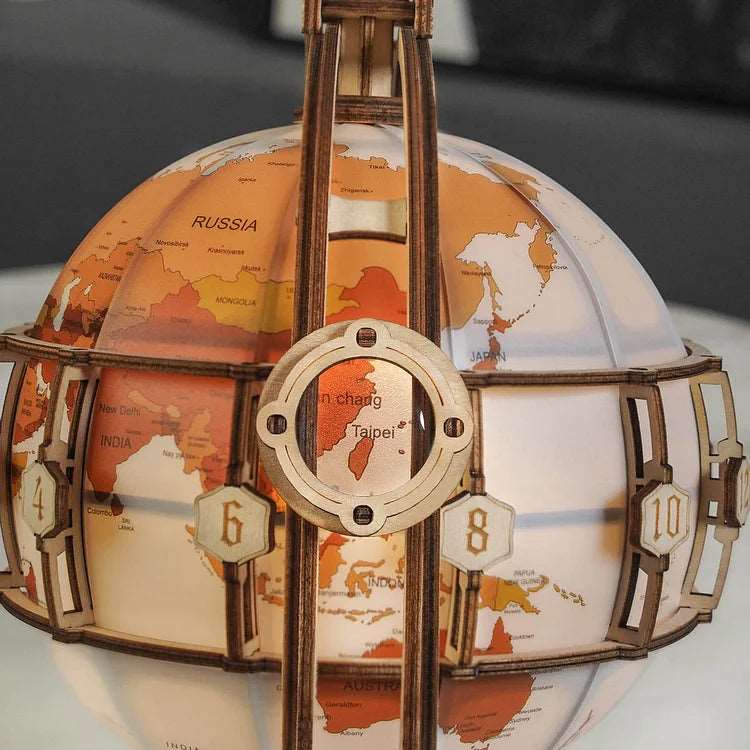 Luminous Globe 3D Wooden Puzzle