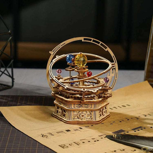 Starry Night Orrery Mechanical Music Box ROKR AMK51