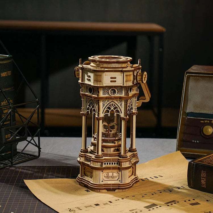 Victorian Lantern Mechanical Music Box ROKR AMK61