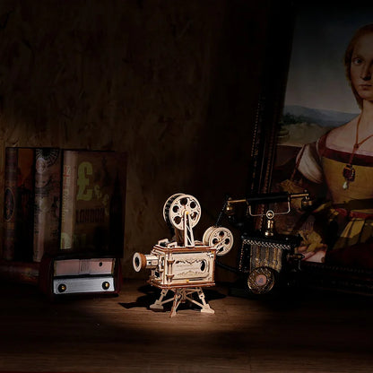 Vitascope Movie Projector 3D Wooden Puzzle