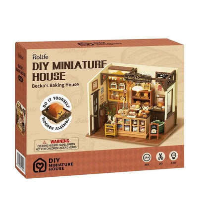 Becka's Baking House DIY Miniature House Kit