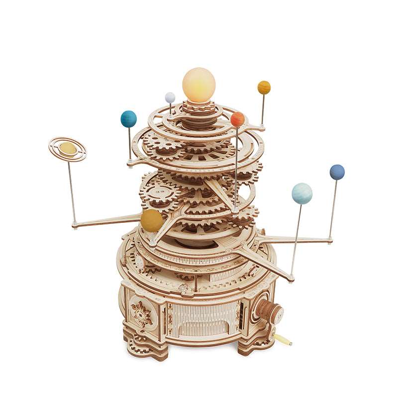 Mechanical Orrery 3D Wooden Puzzle