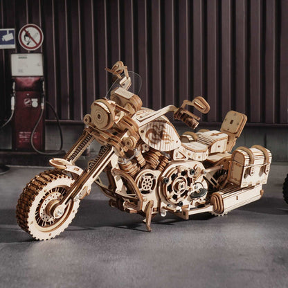 Cruiser Motorcycle LK504 3D Wooden Puzzle ROKR