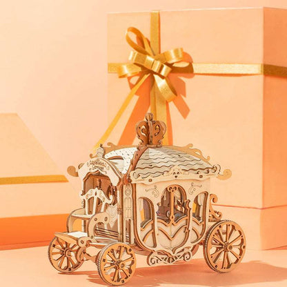 Classic Carriage 3D Wooden Puzzle